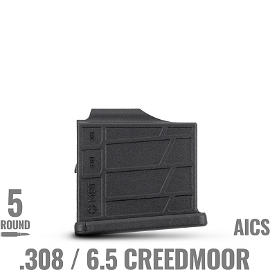 MDT магазин - Polymer - 5 Round 308 - Black