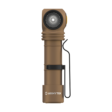 Armytek Wizard v4 C2 Pro USB + 3500 mAh /  XHP50.2 Sand (holster)