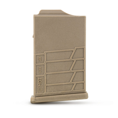 MDT магазин - Polymer Gen 2 - SA - .308 - 10 Round - FDE