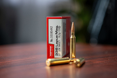 Патрон кал. 338 LAPUA MAG, 250 Norma Golden Target